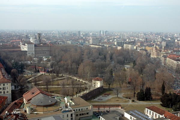 Royal Gardens (view from Mole Antonelliana)